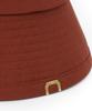 Eondeokeonteulolseutyudio Cotton Bucket Hat Drop Bucket / D Bio / Sunset Red