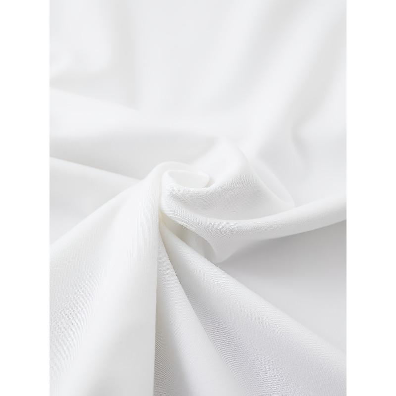 Tallas Europeas Camiseta Casual de Cuello Redondo para Mujer con Dibujo de las Tierras Altas Escocesas - Top de Punto de Poliéster de Verano con Longitud Regular