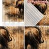2D FLAT PRINTING 2pcs Curtains (Without Rod) On Horseback Fashionable Chic Curtains Polyester Curtains Festive Perfect for Grey,
