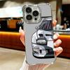 Simple Japanese Sports Cars Pattern Soft Phone Case For iPhone 15 16 17 Air 14 Pro Max 16E Plus 13 12 Mini Plating Anti-Fall Fun