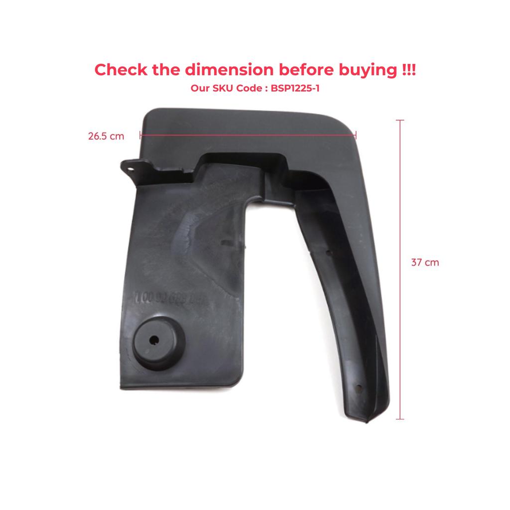 BSP1225-1 Front Left Mud Flap Splash Guard for Mercedes Sprinter 907 910 VW Crafter SY SZ 2017-On 9108890000