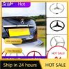 C200 E200 Für Mercedes Benz Für Mercedes Benz C177 CLA Baujahr 2014-2019 3D ABS Silber/Schwarz Auto Heck Heckklappe Emblem Abzeichen Aufkleber