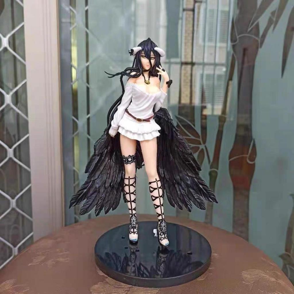 Albedo Demon Queen Anime Figure: Two-Dimensional Beautiful Girl with Wings