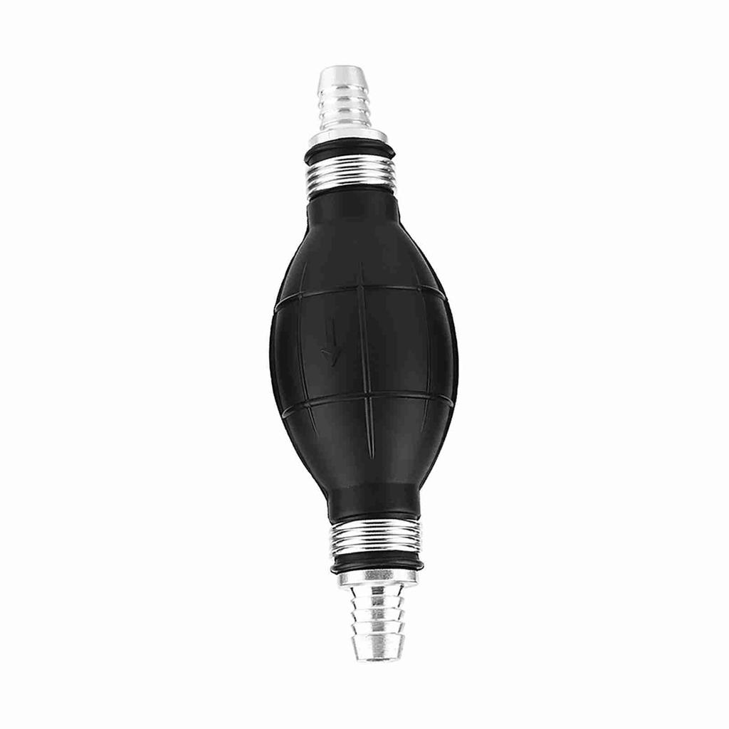 12mm Gummi & Aluminium Kraftstoffpumpe Linie Hand Primer Birne Gas Benzin Für Auto Boot Marine Außenborder