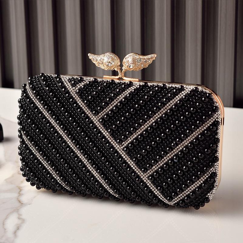 

White Pear Ladies Clutch Purse Mini Cell Phone Handbag Wing Hasp Geometrical Shoulder Bag Luxury Brand Women s Bag 2026 Trend чёрный