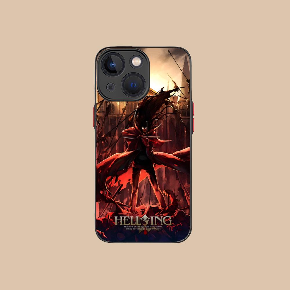 Alucard Hellsing Mobile Phone Case for iPhone 16 15 14 13 12 11 X XR XS 8 7 Pro Max Plus Mini Colour Printing Silicone Cover