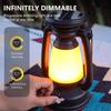 Charging Decoration Atmosphere Light Bar Led Camping Solar Retro Horse Lantern Portable Decor Outdoor Home Lamp Night Desk Table