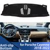 For Porsche Cayenne E3 9YA 9YB 2018 2019 2020 2021 2022 Anti-Slip Dashboard Cover Protective Pad Sunshade Carpet Accessories