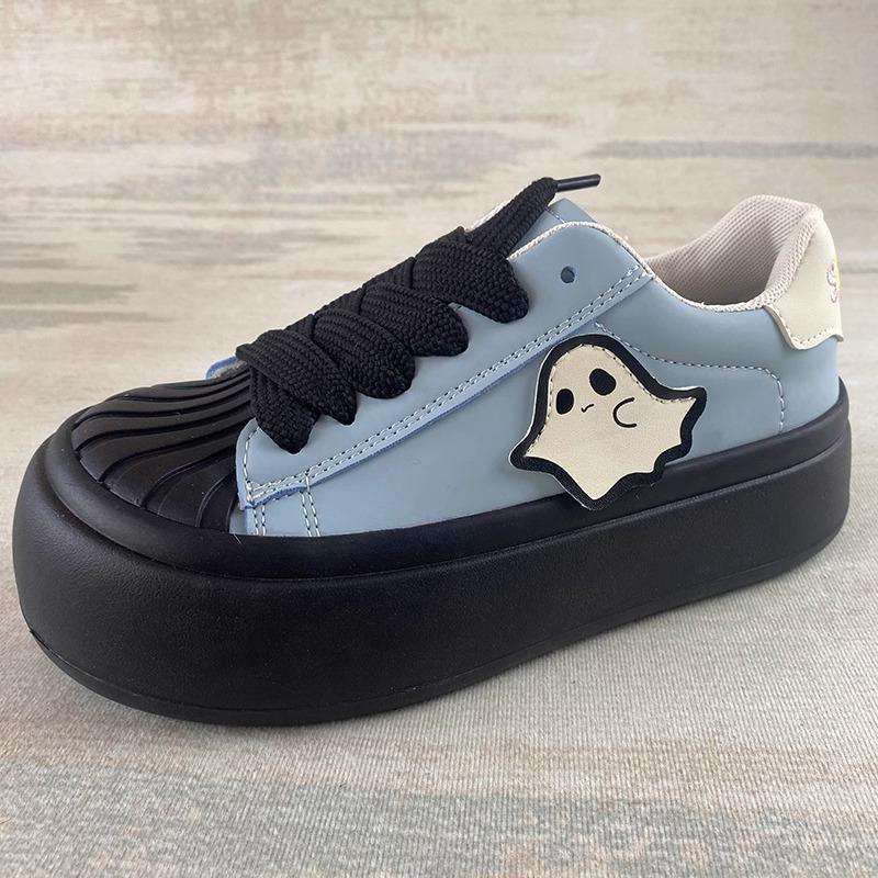 Dámské tenisky New Bread Big Head Boty Platforma Ležérní Bílé boty