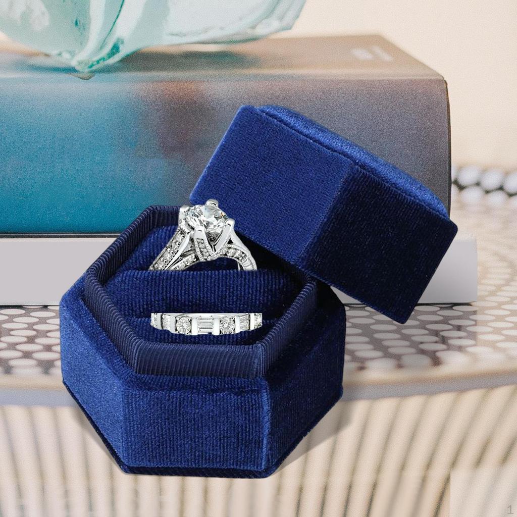 Elegant Velvet Ring Box for Special Occasions