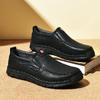 New Soft Leather Men's Shoes Outdoor Men's Loafers Luxury Breathable Men's Driving Shoes Non-Slip Men's Casual Shoes
