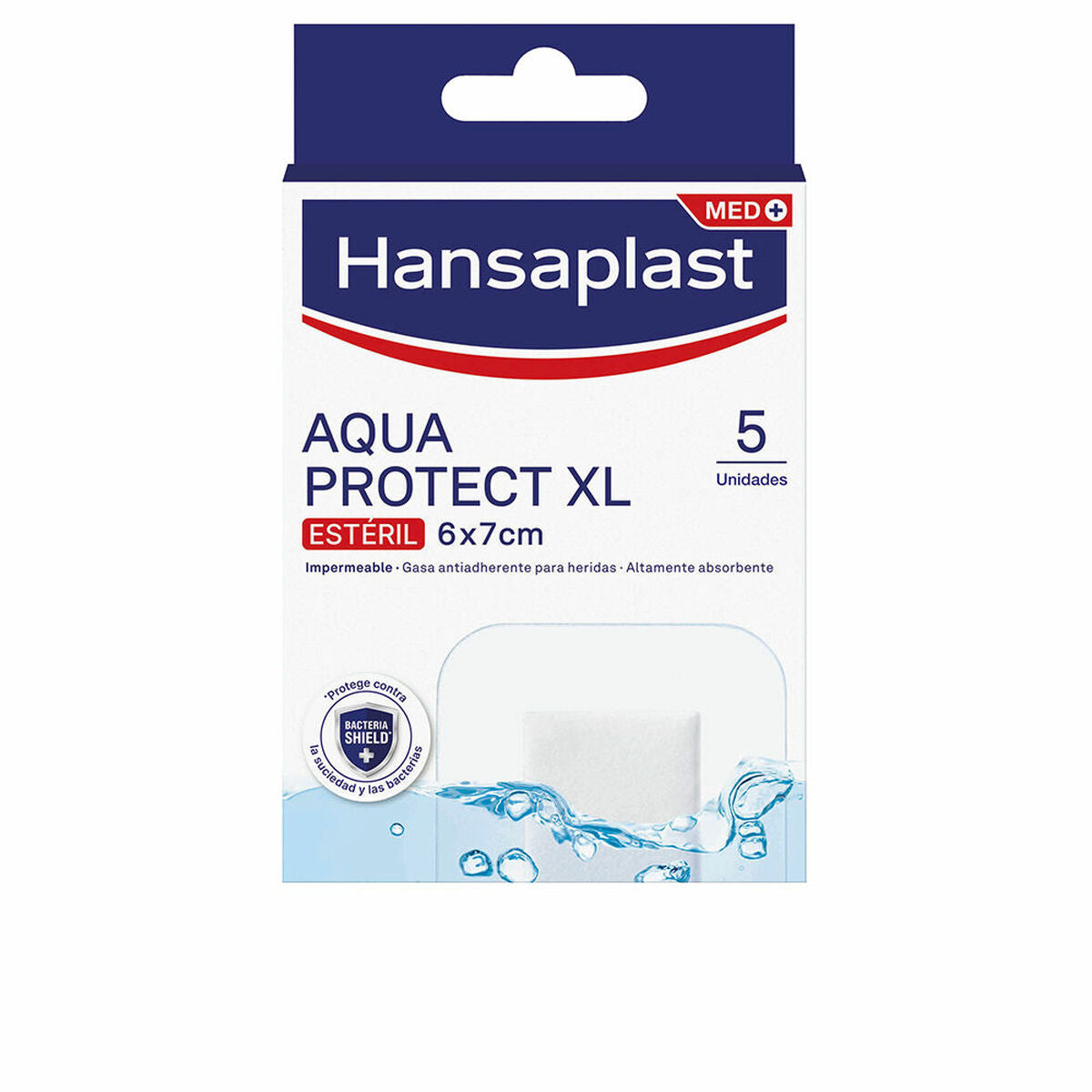 

Hansaplast Hp Aqua Protect XL Waterproof Plasters 5 Units 6 x 7 cm