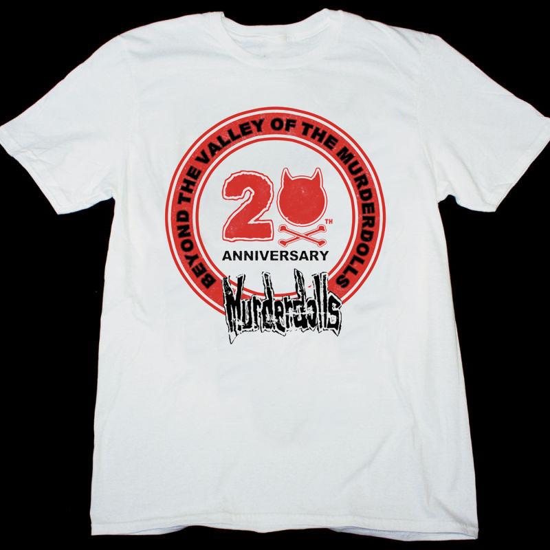 MURDERDOLLS Band 20th Anniversary Cotton White All Size T Shirt BT742 Unisex T-Shirt XXL
