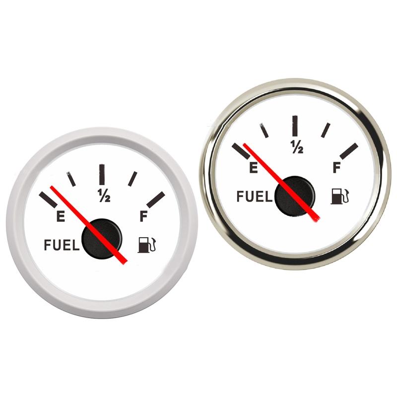 52mm Marine Boat Car Truck Fuel Oil Gas for Tank Level Gauge Meter Waterproof 9-