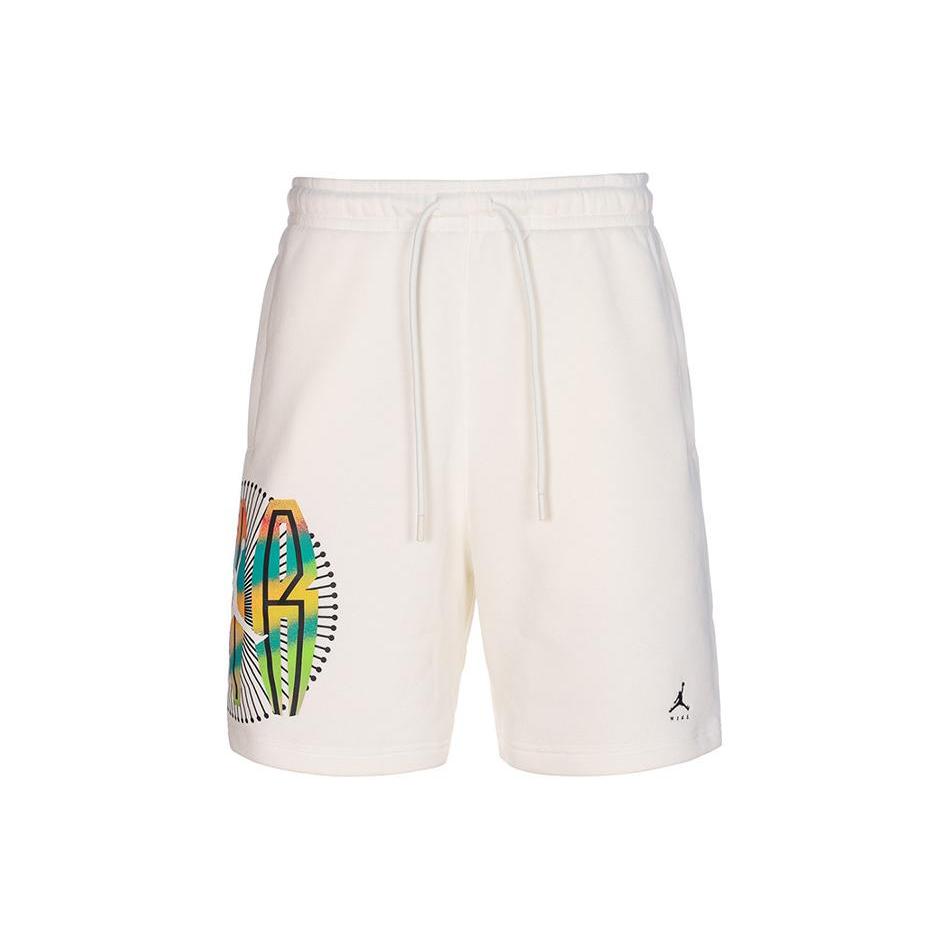 Jordan Casual Shorts Men's White Moderate DQ7553-133