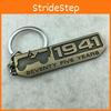 Keychain 1941 Metal Bronze Emblem Key For Renegade Cherokee Wrangler