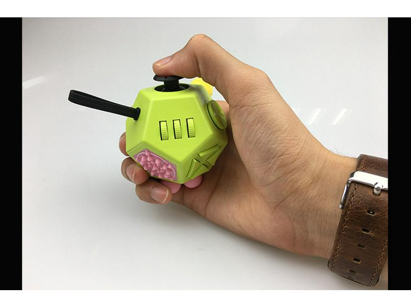 Second Generation 12-Sided Anti-Stress Fidget Cube: Anxiety Relief & Decompression Toy