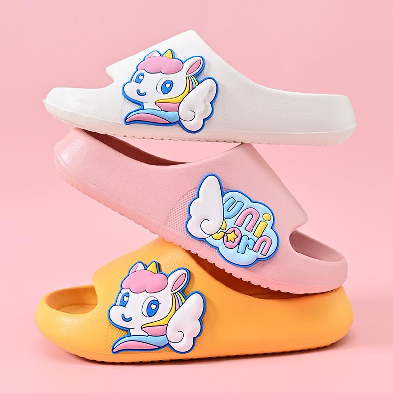 And Colorful Playful Kids Cartoon Slippers With Soft Eva Sole For Comfort