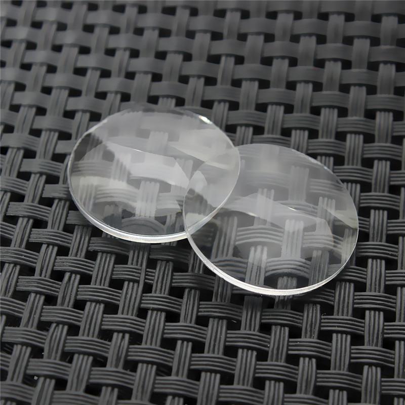 10 stuks Dia 25 mm BiConvex Heldere Lens Bolle Glaslens Voor Google Cardboard Box 3D VR-bril Vergrootglas Brandpuntsafstand 45 mm