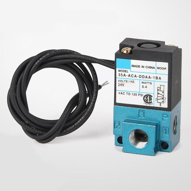 12V/24V 5.40W Air Pneumatics Electronic Boost Control Solenoid Valves Marking Dispensing Machine Valves Enduring