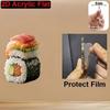 Cute Sushi Food Pendant Mini 2D Hanging Ornament Fashion Sushi Keychain  for Friend