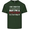 Cycling I Dont Mean to Be Awesome Cyclist Unisexs Light Cotton TShirt