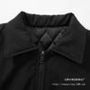Padded Jacket Simple Men's Winter Loose Large Size Padded Jacket Piled Thickened Jacket Men's Padded Jacket