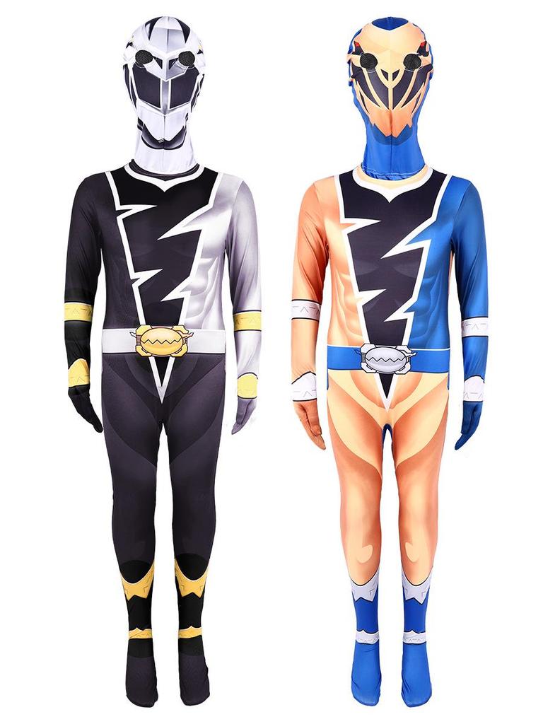 Dragon Squadron Zentai Halloween Costume Bodysuit for Role-Playing