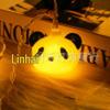 Panda Head LED String Lights - Decorative Night Lights for Kids' Rooms