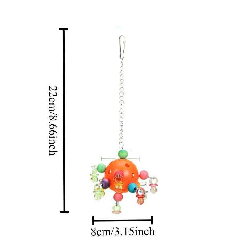 

1pc Biting Toy Parrot Interstellar Ball Relieving Boredom Birdcage Venting Small and Medium-sized Intellectual Entertainment