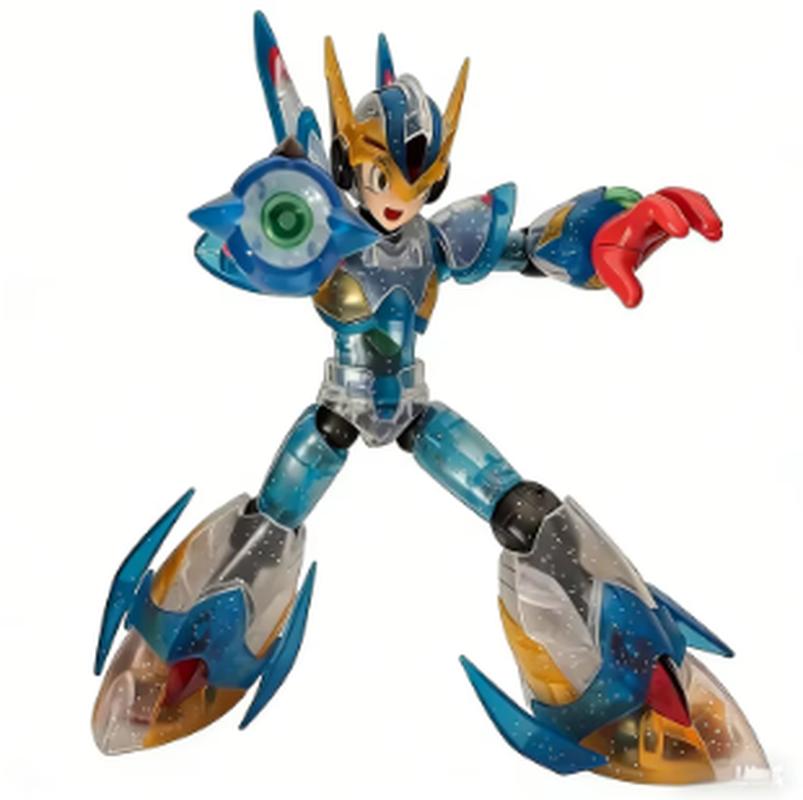 KP701 SS Model KO RockMan X Falcon Armor Action Model Megaman X5 Anime Figures Mega Man Assembly Figure Kit Birthday Gift Premium Quality