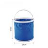 Oxford Cloth Water Bucket for Foldable Outdoor Camping Fishing Water Storage Container Drinking Picnic Barrel Car Wash Accessory