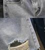 High Waist Plus Size Women's Frayed Denim Shorts - Slimming 5-Point A-line, Summer Loose Fit.
