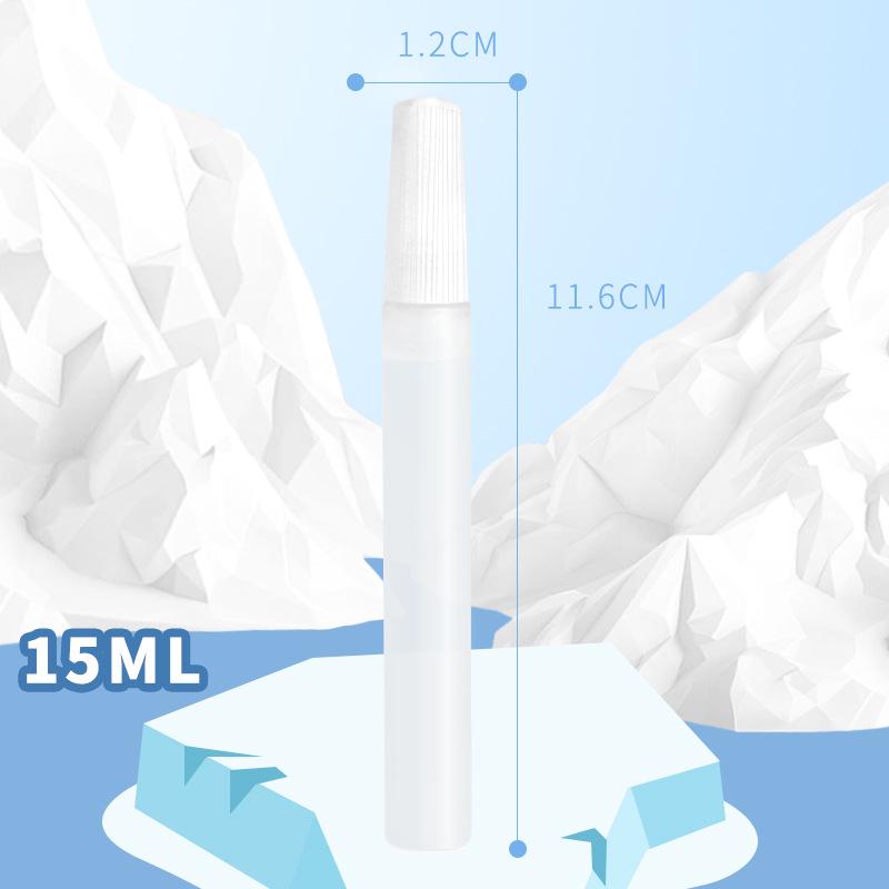 

6 мл/10 мл Прозрачный спиртовой клей для поделок для детей - Мягкий клей для нетканого полотна, пеньковой веревки, пуговиц и DIY проектов 15ml прозрачный