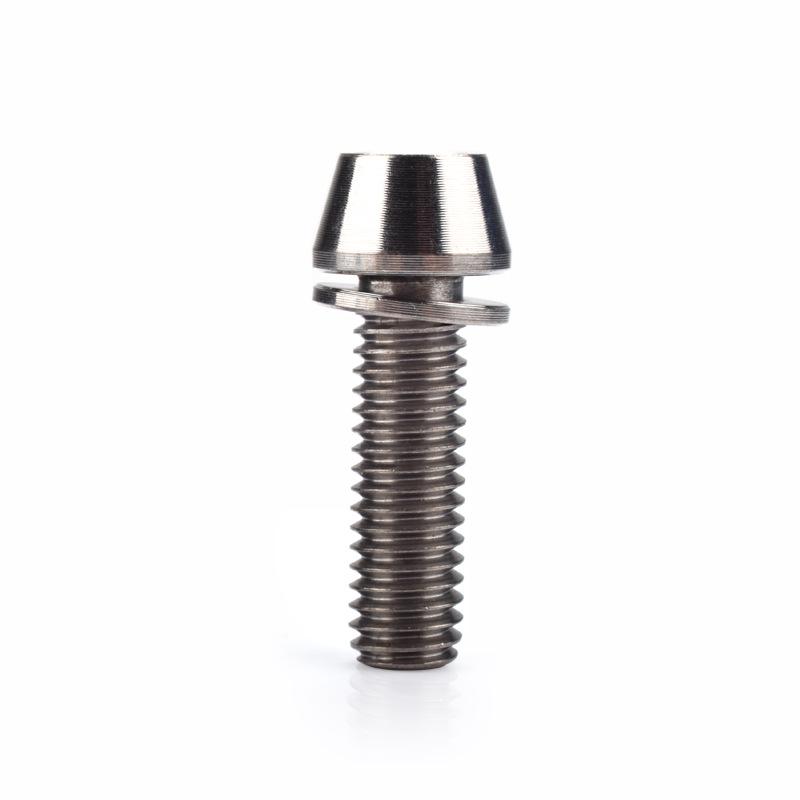 Титановый сплав TC4 Нержавеющий вынос руля и винт для дискового тормоза m5/m6x20 для велосипеда