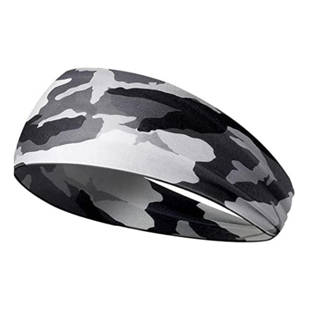 Unisex Running Fitness Headband For Sports Yoga Sweatproof Elastic Cotton Headscarf