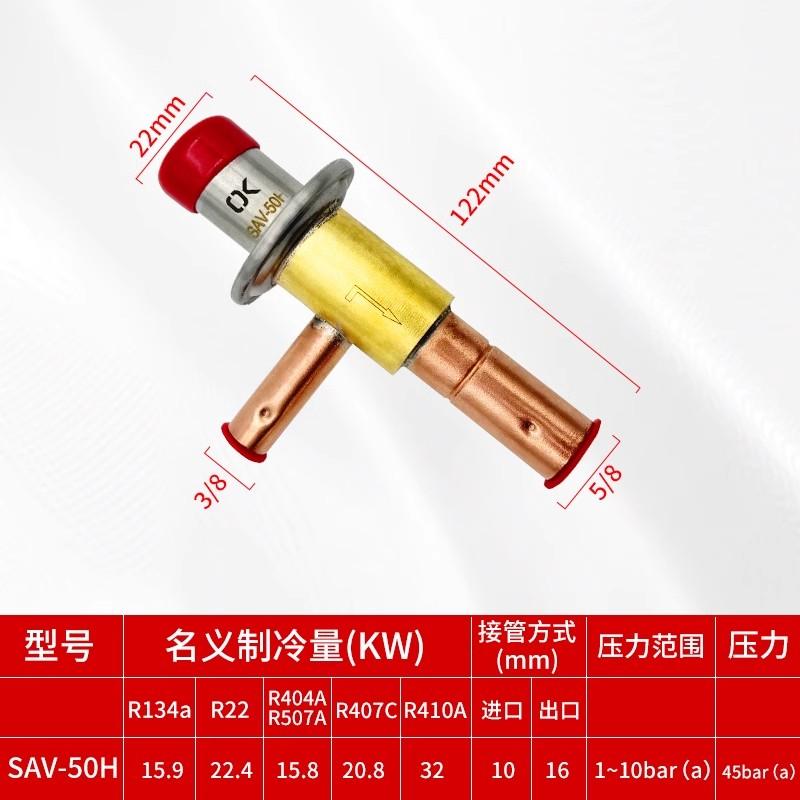 Bypass Valve Cooling Energy Regulating Valve SAV 05 10 15 20 Constant Pressure Expansion Valve