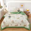Oeny Machine Washable Washed Cotton Bean Quilt