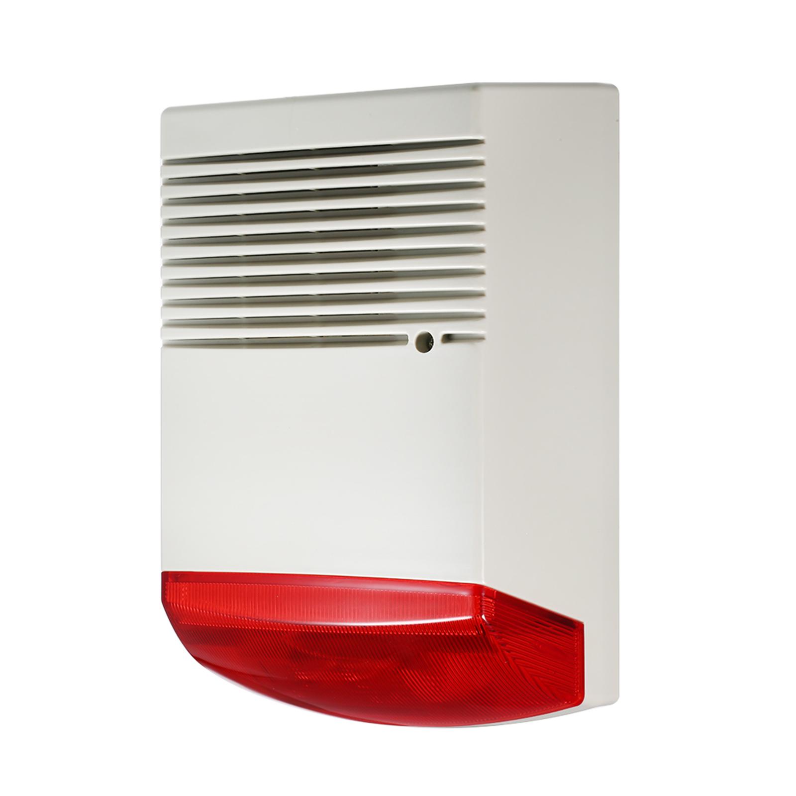 Wired Strobe Siren Sound Light Alarm