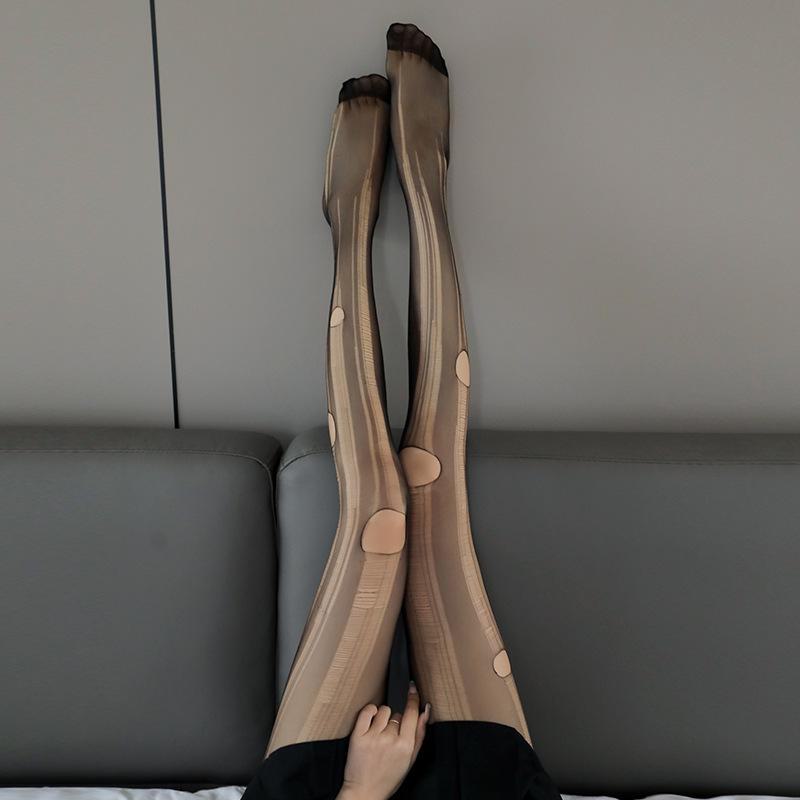 Women's Large Lace-Edge Thigh Stockings - Summer Lingerie Accessory