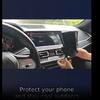 Tecido Revestido de Prata Guarda-Sol para Celular Escudo Solar Bloqueador de Brilho Suporte para Celular Para Carro e Motocicleta