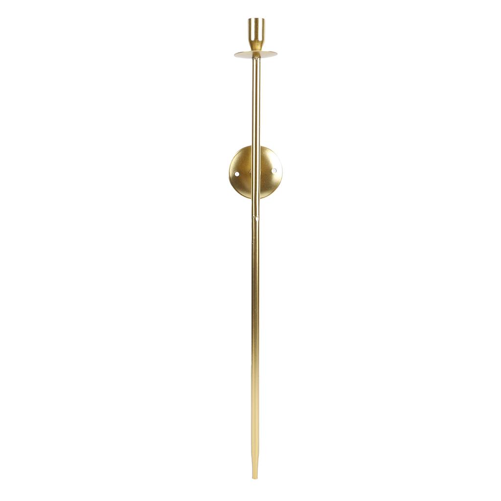 2pcs Wall Mount Candle Holders Decor for Home Modern Vintage Large Candlestick Art for Dining Room Fireplace Living Room Bedroom 25.0in