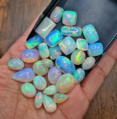 AAA Top Quality Natural Ethiopian Welo Fire Opal Mix Shape Wholesale Lot