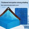 Blue Sunshade Net Thickened Shed Cloth Garden Terrace Sun Shade Sail Outdoor Pool Awning Pergola UV-Protection Sunscreen Carport