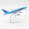JJC Korean Air A380 Die-cast Model Airplane (1:300 Scale, 20cm) - Premium Collectible Aircraft Display