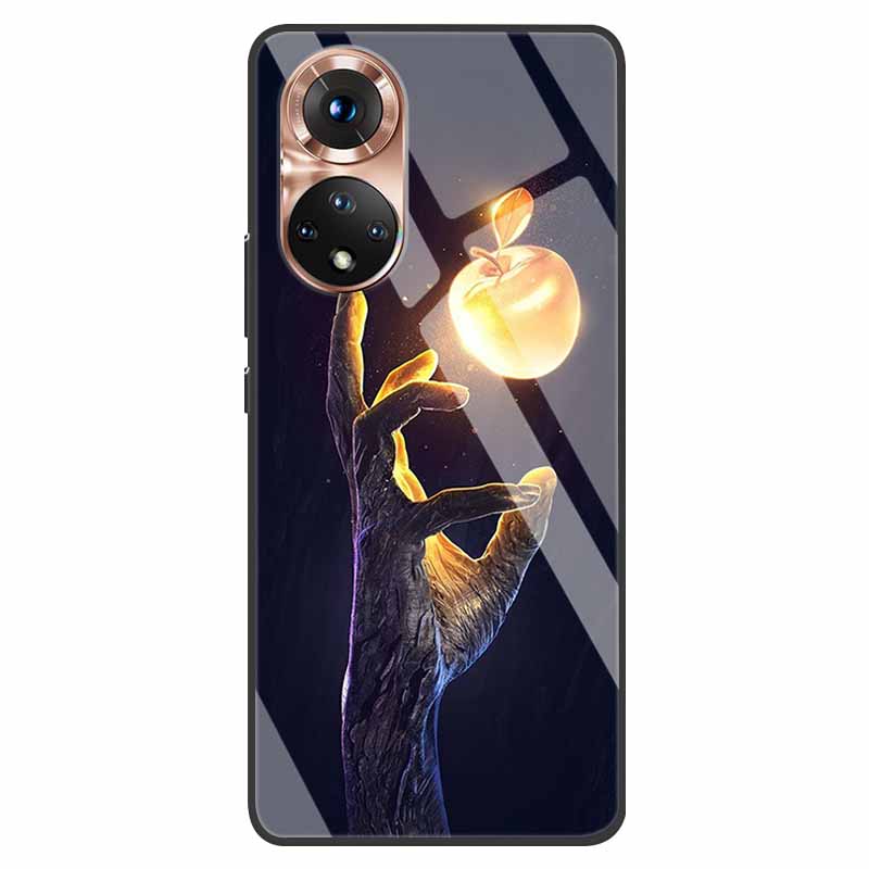 Luxury Case for Huawei Honor 50 Cover Tempered Glass Cover for Huawei Honor 50 Phone Case Honor50 6.57" Coque Bag Fashion Bumper