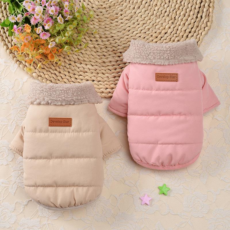 Winter Pet Coat Thermal Insulated Four-Legged Fleece Pet Jacket for Small Meidum Dogs Cats Warm Winter Apparel