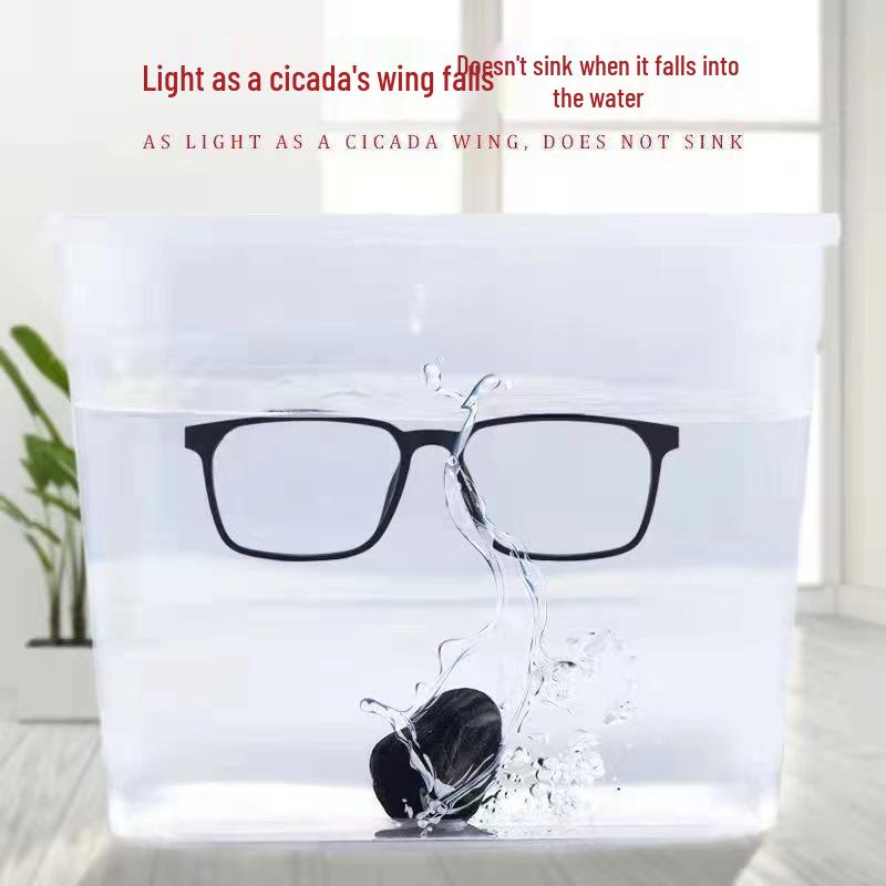 Ultraleichte Reintitan Blaulichtfilter Lesebrille für Damen und Herren - Hochauflösend, Strahlenschutz, Ideal für Mittelalte und Ältere.