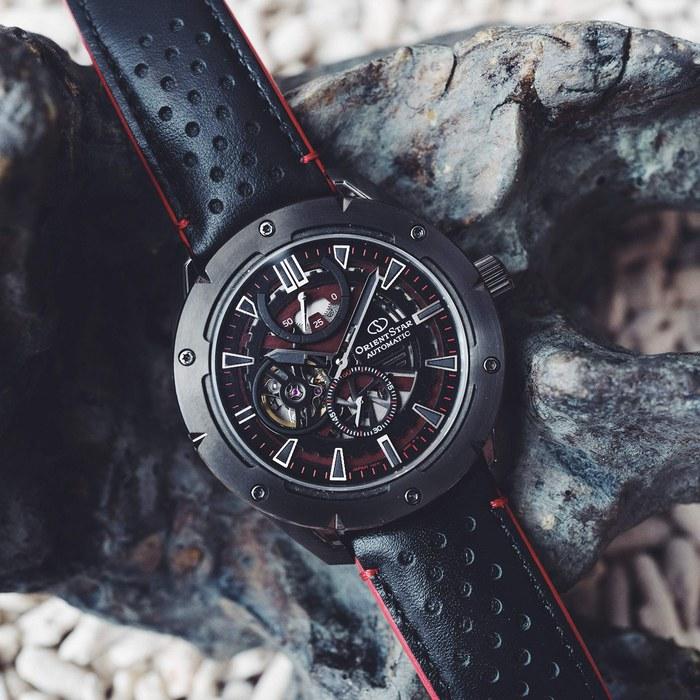 [Orient Star] Avant-Garde Skeleton Automatic Watch RK-AV0A03B Men's Black
