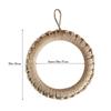 Woven Jute Trivets Coaster Ring Hot Pot Holder Placemats Table Mat Insulation Pad Bowl Mats Decoration Kitchen Table Accessories